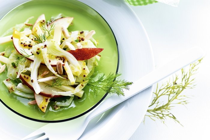 Ideen fürs Salatbüffet: Apfel-Fenchelsalat